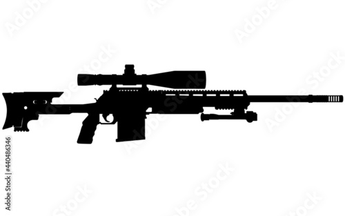 USA United States Army FNH USA Ballista 338 Herstal Lapua Magnum Sniper rifle, United States Marine Corps and United States Armed Forces - Police Sniper long range rifle FN Ballista 308 Sniper Rifle photo