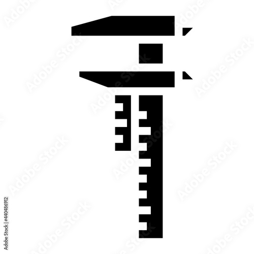 Caliper glyph icon