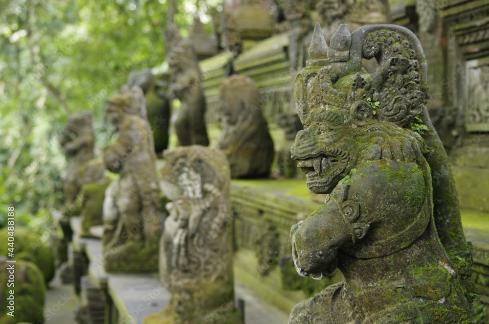 Monkey Tempel in Ubud, Bali, Indonesia