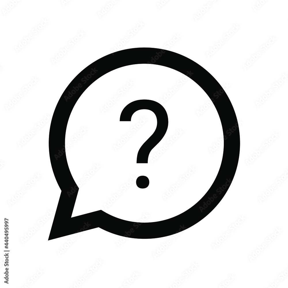 question icon isolated on white background. png and vector eps. question icon isolated on white background. png and vector eps.