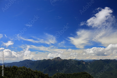 Mt.Nantai 男体山から日光白根山方面