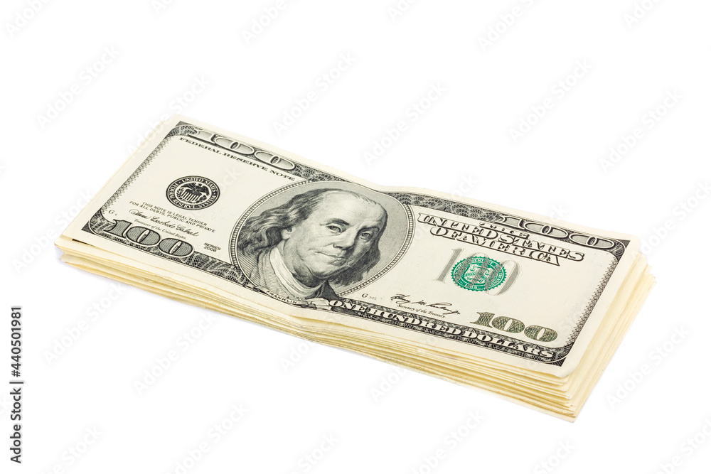 Conceptual background of hundred dollar bills for design. Conceptual background of hundred dollar bills for design.