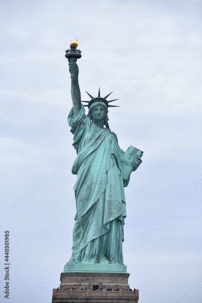 Statue of Liberty in Hudson River, New York American Story, United States of America