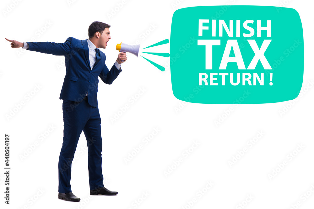 Concept of annual tax return submission