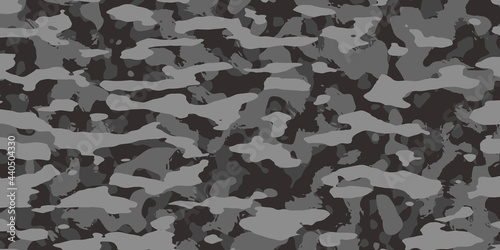 Camouflage Grey Pattern