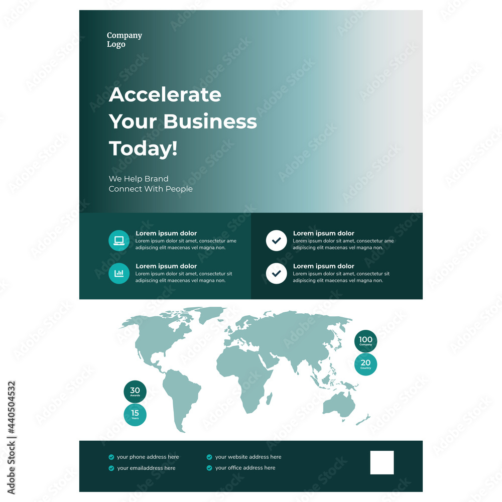 Business Global Server Flyer Business Global Server Flyer