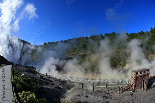 Tamagawa Onsen 玉川温泉の噴煙