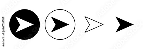 Arrow icon set. Arrow symbol. Arrow sign for your web design.