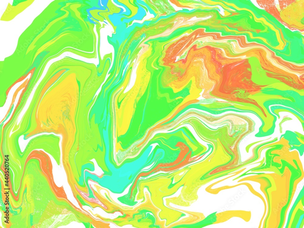 beautiful and colorful abstract paint