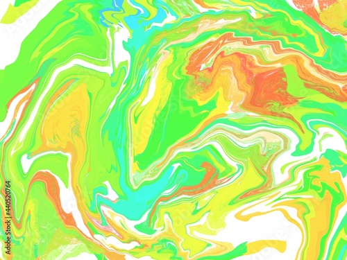 beautiful and colorful abstract paint