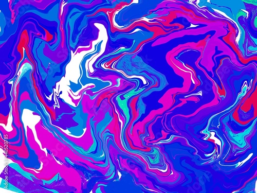 beautiful and colorful abstract paint