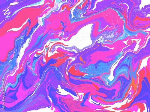 beautiful and colorful abstract paint