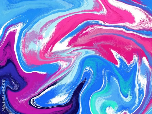 beautiful and colorful abstract paint