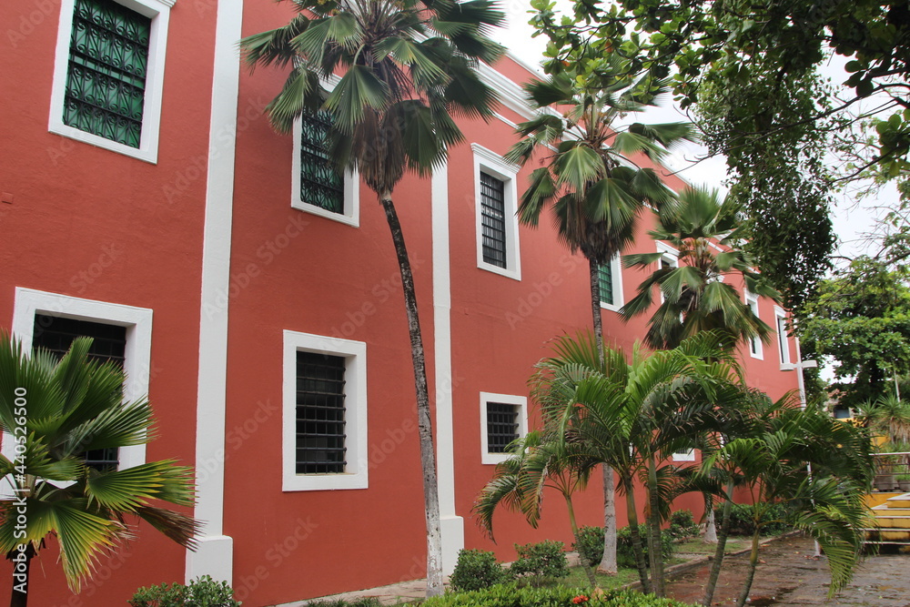 Fototapeta premium Building in the city of Fortaleza, north-eastern Brazil.