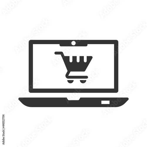 Online shopping icon