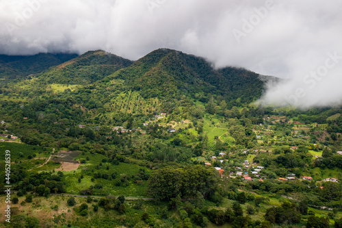 Aerial view of Boquete in the Chiriqui province of western Panama. © Curioso.Photography