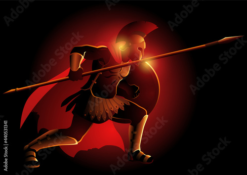 Greek Mythical Figure Achilles