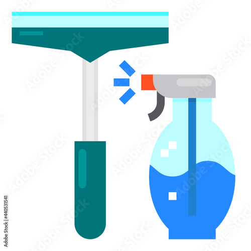 Wiper flat icon