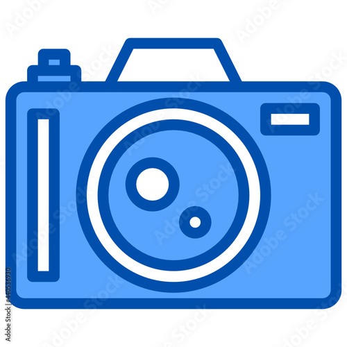 photograph blue style icon