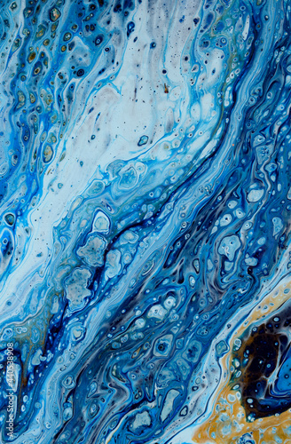 Fluid art  acrylic pour  abstract painting