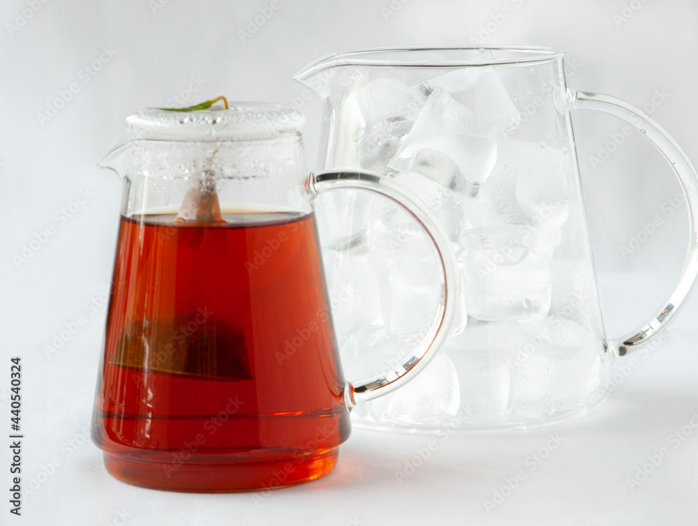 iced tea in summer time