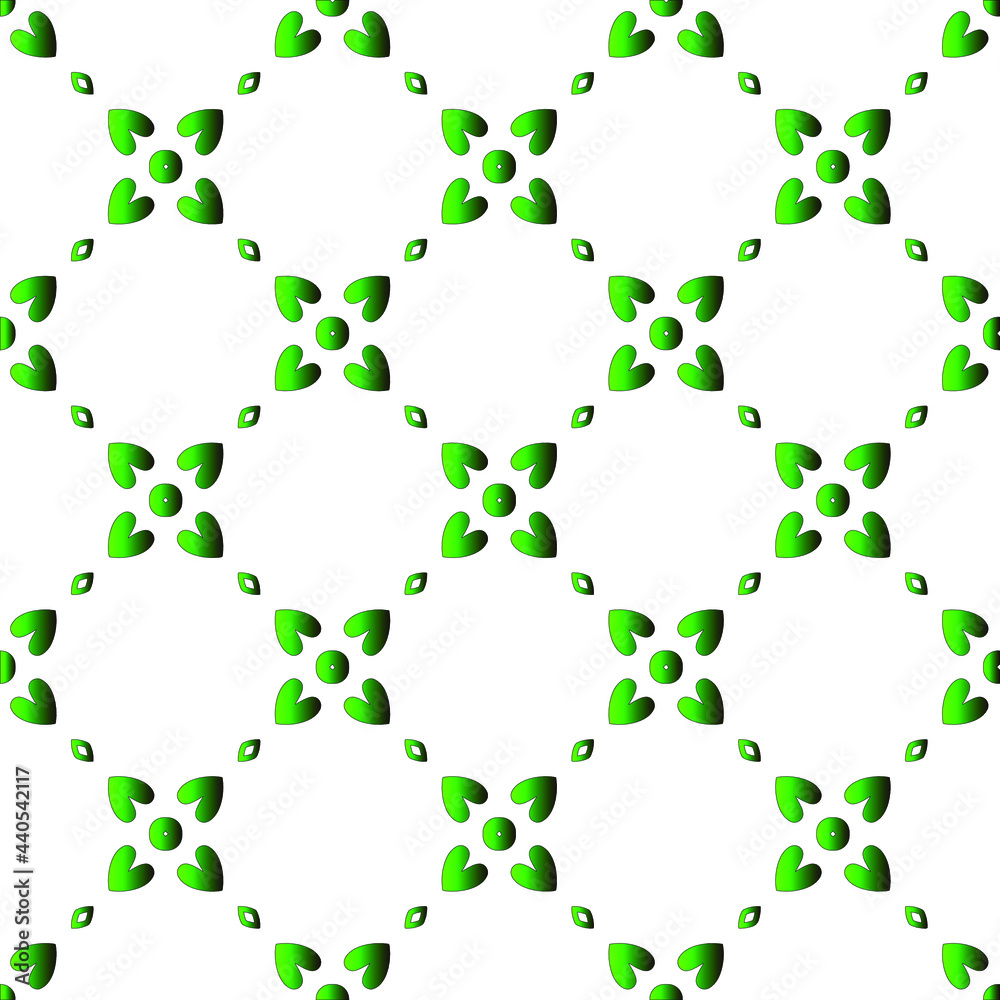 Geometric vector pattern with black and green gradient. simple ornament for wallpapers and backgrounds.
Geometric vector pattern with black and green gradient. simple ornament for wallpapers and backgrounds.