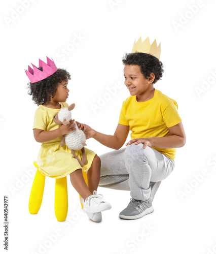 African-American children i...