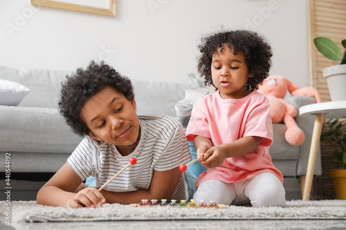 African-American children p...