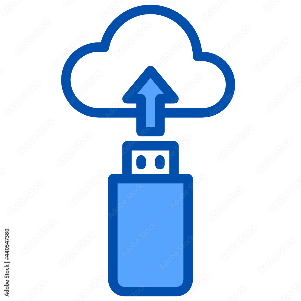 Upload blue style icon Upload blue style icon
