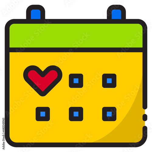 Free Download Carlendar,expenses,money,business,cost color line style icon - GFXLoad