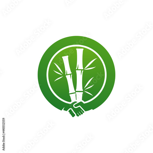 Deal Bamboo logo vector template, Creative Bamboo logo design concepts