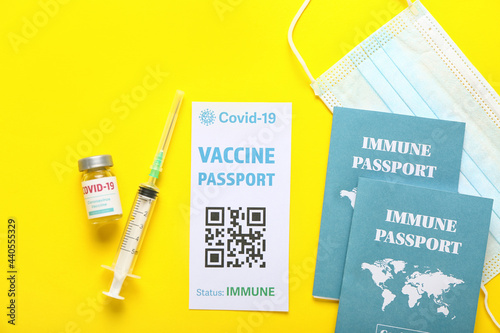 Immune passports, medical m...