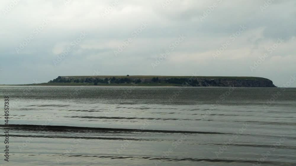 Small limestone island in the Baltic Sea Small limestone island in the Baltic Sea
