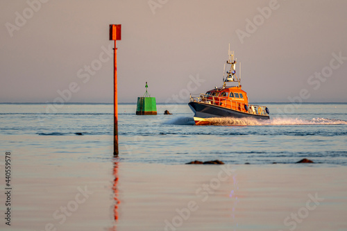 Vedette de sauvetage en mer