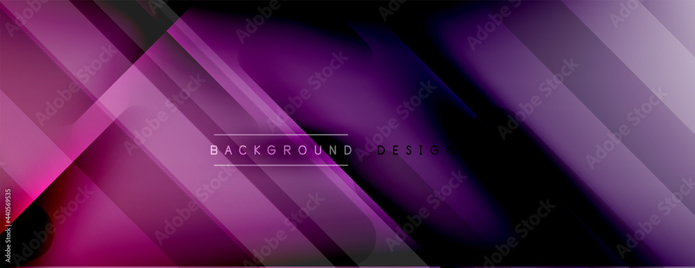 Abstract background - lines composition created with lights and shadows. Technology or business digital template. Trendy simple fluid color gradient abstract background with dynamic Abstract background - lines composition created with lights and shadows. Technology or business digital template. Trendy simple fluid color gradient abstract background with dynamic