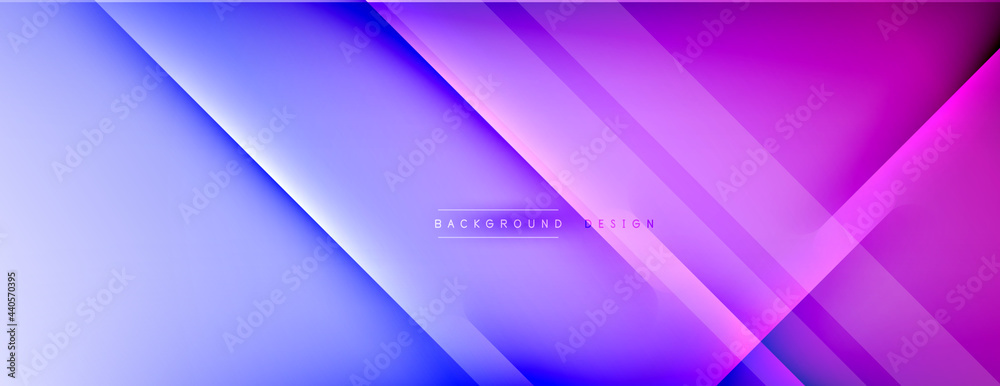 Abstract background - lines composition created with lights and shadows. Technology or business digital template. Trendy simple fluid color gradient abstract background with dynamic Abstract background - lines composition created with lights and shadows. Technology or business digital template. Trendy simple fluid color gradient abstract background with dynamic