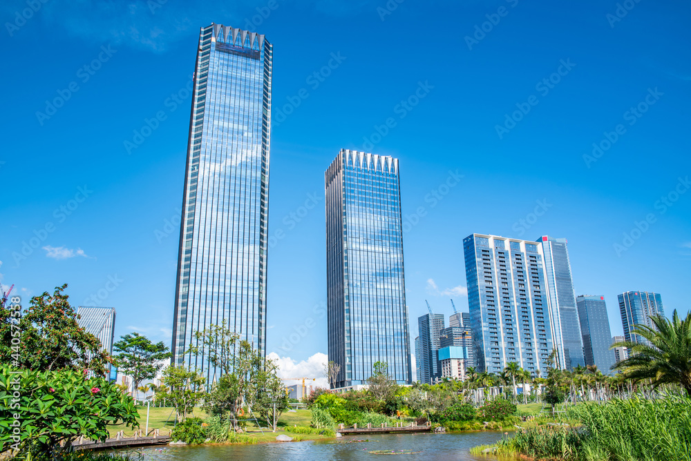 Qianhai International Finance Center, Shenzhen, China Qianhai International Finance Center, Shenzhen, China