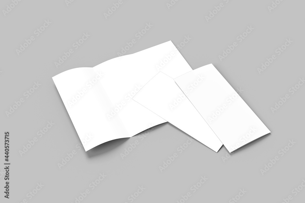 Trifold brochure mockup Trifold brochure mockup