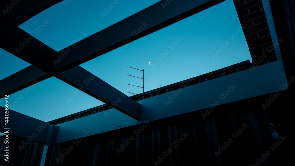 Fototapeta premium Moon in the sky