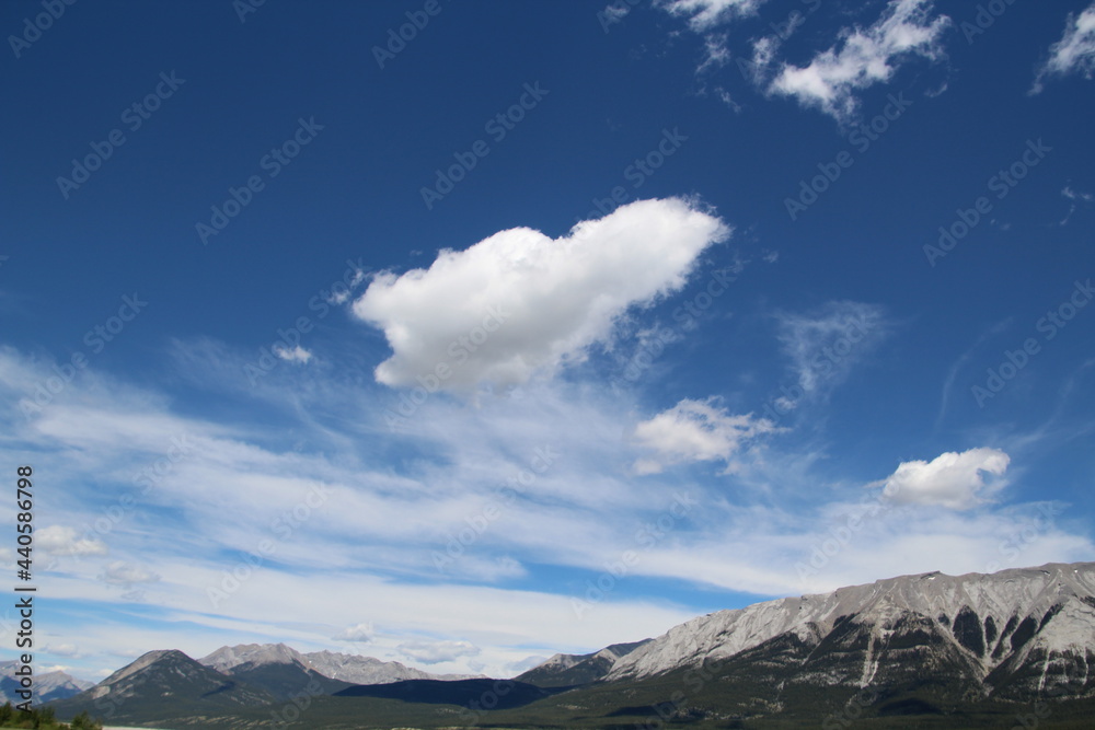 Summer Sky, Nordegg, Alberta