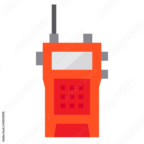 Walkie Talkie flat icon