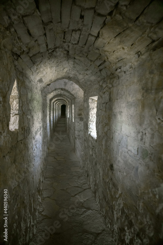 tunnel in the castle © Akiraigo5
