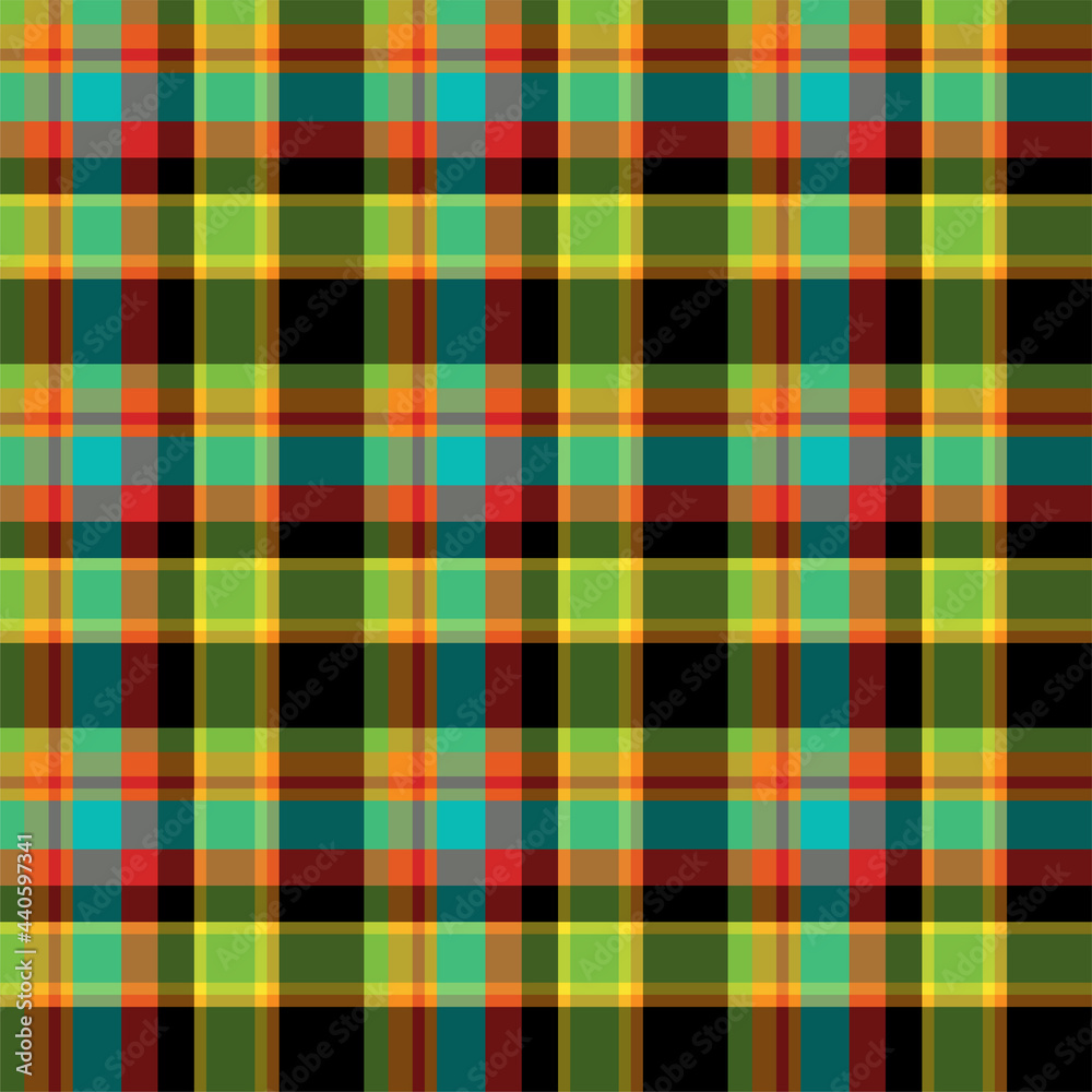 Plaid seamless pattern. Vector background of textile ornament. Flat fabric design. Plaid seamless pattern. Vector background of textile ornament. Flat fabric design.