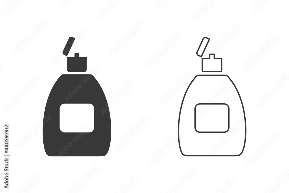 Shower Gel, Liquid Soap, Lotion, Cream, Shampoo, Bath Foam Line Icon Set. Vector Shower Gel, Liquid Soap, Lotion, Cream, Shampoo, Bath Foam Line Icon Set. Vector