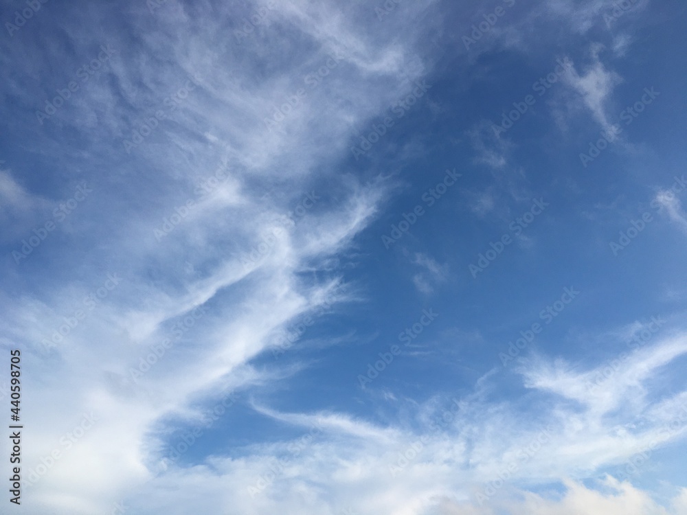 Obraz premium blue sky with clouds