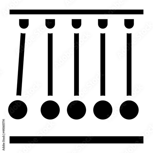 momentum glyph icon