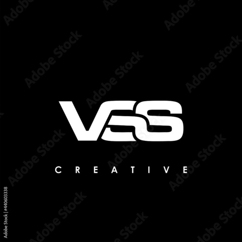 VSS Letter Initial Logo Design Template Vector Illustration photo