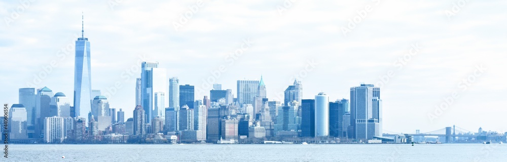 Panoramic View from Manhattan, New York, United States of America