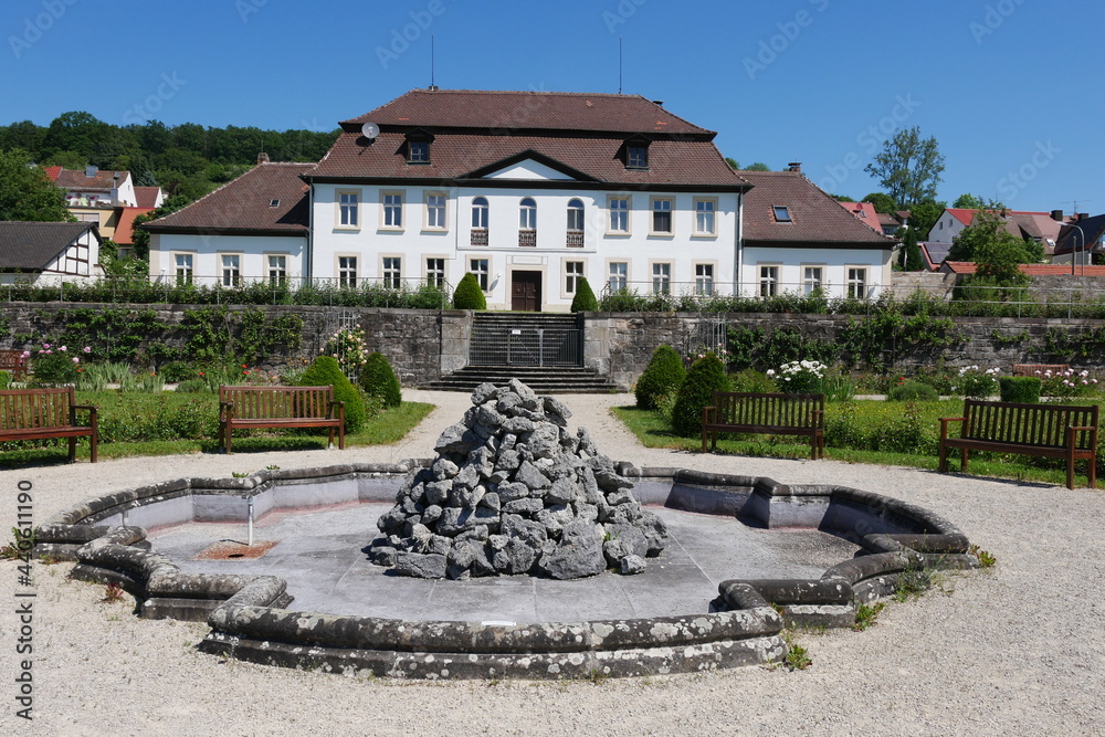 Abteigarten Orangerie Kloster Ebrach