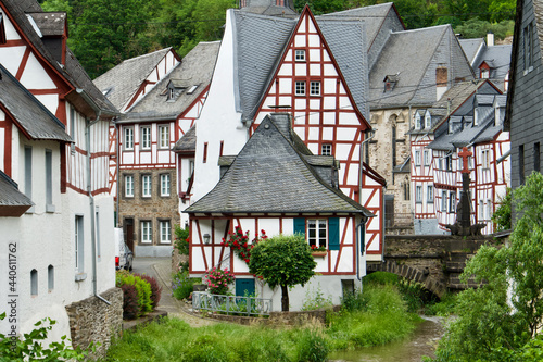 old half-timbered houses in Monreal  Germany